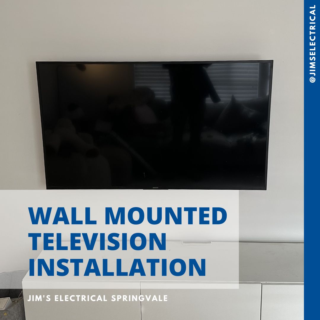 Wall Mounted Television Installation